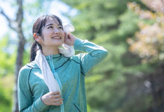 汗・皮脂に強い